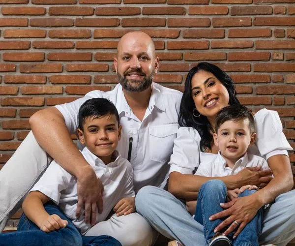 Founder Daniel Young and family — Kingdom Roofing Systems, Indiana proud since 2011